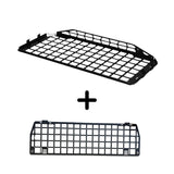 ENSEMBLE : étagère de toit intérieure + grille de séparation - LC120/GX470-1-Bison Gear