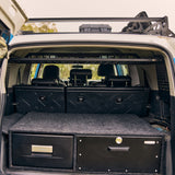 ENSEMBLE : étagère de toit intérieure + grille de séparation - Toyota FJ Cruiser-2-Bison Gear