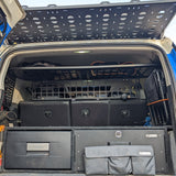 ENSEMBLE : étagère de toit intérieure + grille de séparation - Toyota FJ Cruiser-3-Bison Gear