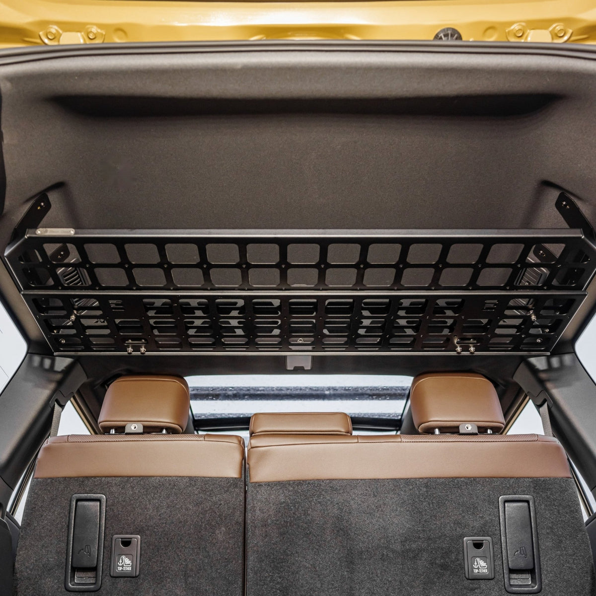 ENSEMBLE : étagère de toit intérieure + grille de séparation - LC250/GX550-7-Bison Gear