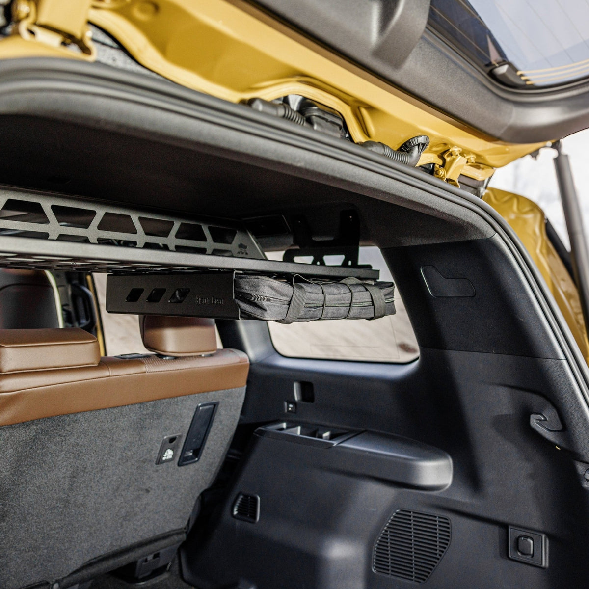 ENSEMBLE : étagère de toit intérieure + grille de séparation + compartiment sous l'étagère de toit - LC250/GX550-12-Bison Gear