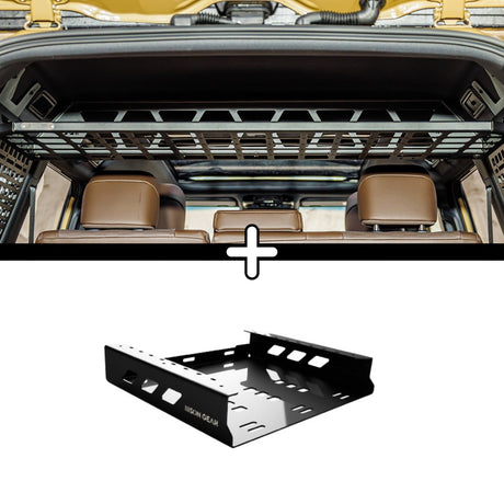 ENSEMBLE : étagère de toit intérieure + rangement pour chaise - LC250/GX550-1-Bison Gear