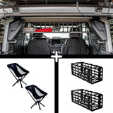 ENSEMBLE : étagère de toit intérieure + 2 x chaises YAK + 2 x rangements pour chaise YAK - Bronco 6G 2 portes