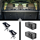 ENSEMBLE : étagère de toit intérieure + 2 x chaises YAK + 2 x rangements pour chaise YAK - Defender L663 (110)