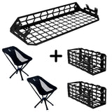 ENSEMBLE : étagère de toit intérieure + 2 x chaises YAK + 2 x rangements pour chaise YAK - LC250/GX550