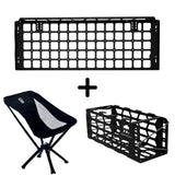 ENSEMBLE : étagère de toit intérieure + chaise YAK + rangement pour chaise YAK - 4Runner 5e gén.