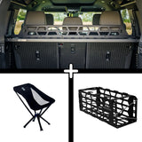 ENSEMBLE : étagère de toit intérieure + chaise YAK + rangement pour chaise YAK - Defender L663 (110)