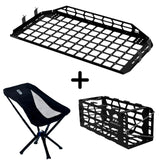 ENSEMBLE : étagère de toit intérieure + chaise YAK + rangement pour chaise YAK - LC150/GX460