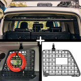ENSEMBLE : étagère de toit intérieure + 2 x panneaux (gauche + droit sans SUB) - FJ Cruiser