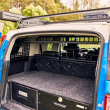 ENSEMBLE : étagère de toit intérieure + 2 panneaux (gauche + droit) - FJ Cruiser-3-Bison Gear