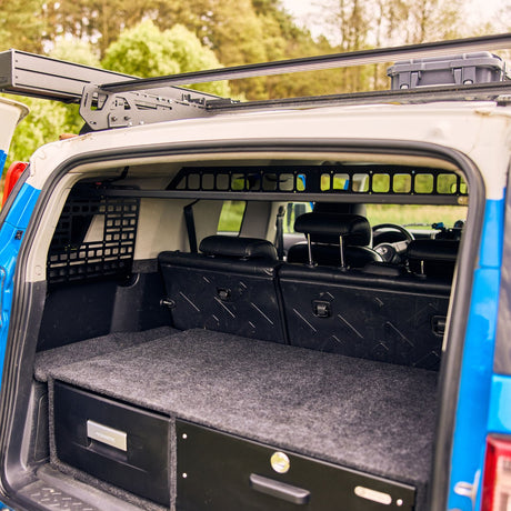 ENSEMBLE : étagère de toit intérieure + 2 panneaux (gauche + droit) - FJ Cruiser-3-Bison Gear