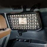 ENSEMBLE : étagère de toit intérieure + 2 x panneaux (gauche + droit) + grille de séparation - LC250/GX550-8-Bison Gear