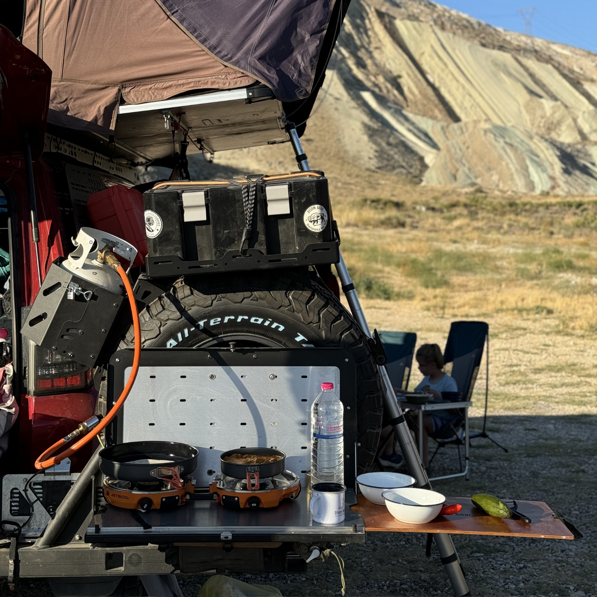 Plateau sur roue de secours-6-Bison Gear