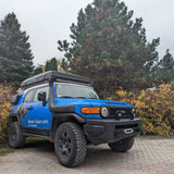 Pare-chocs avec support de treuil - FJ Cruiser-7-Bison Gear