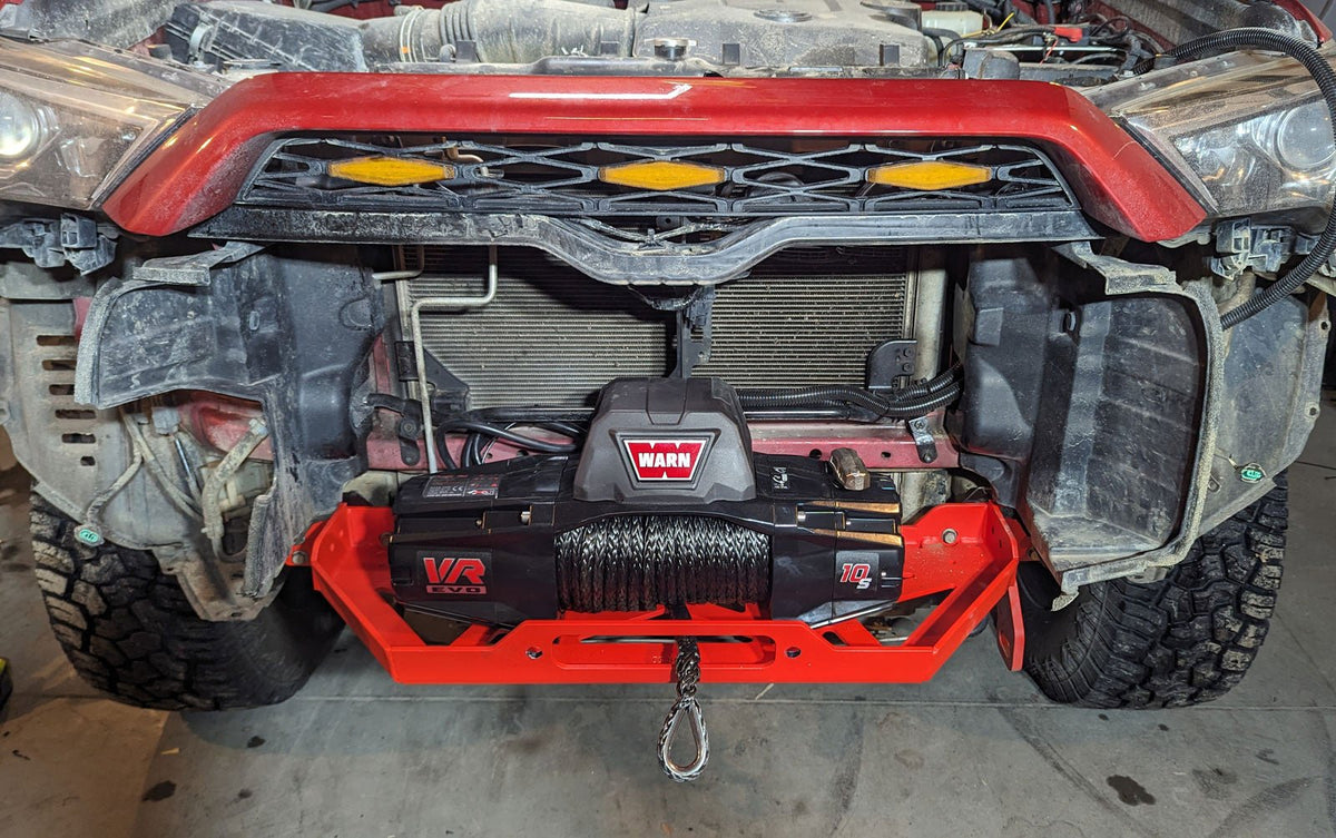 Support de treuil - Toyota 4Runner 5e gén.-6-Bison Gear